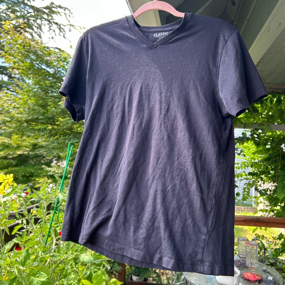 Black V Neck